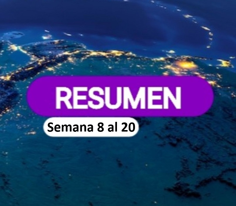 Resumen de la Semana 8 a la 20